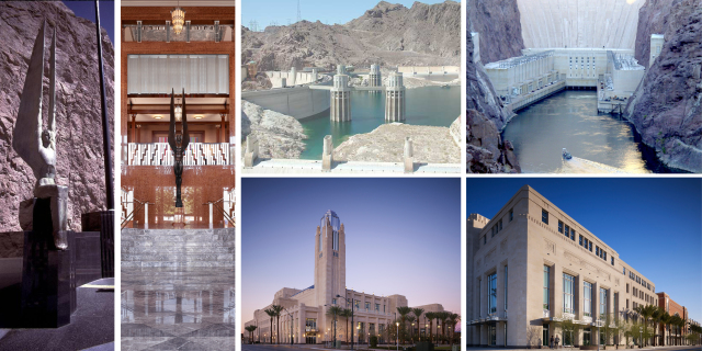 With no architectural style indigenous to Las Vegas, the firm drew inspiration from the area’s greatest achievement, the Hoover Dam.