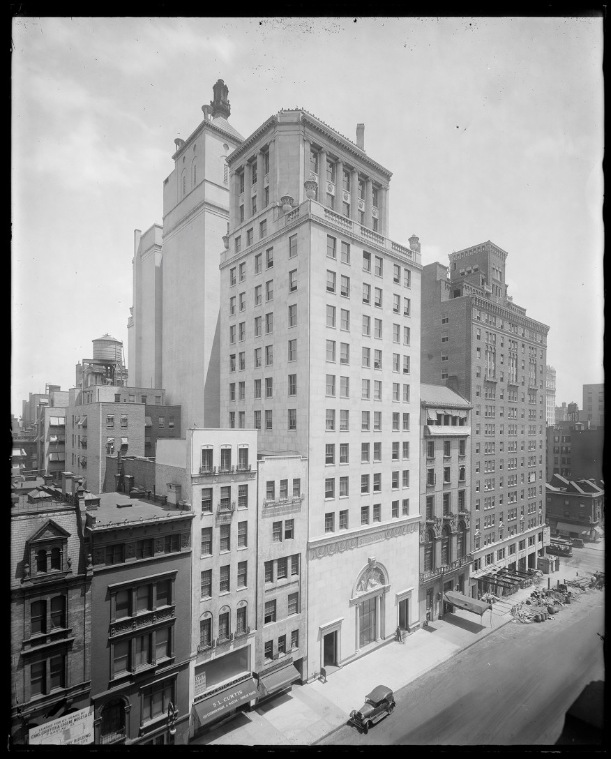Steinway Hall. Image credit: Museum of the City of New York.